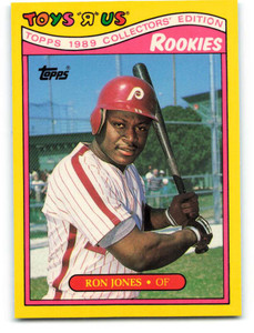1989 Topps Toys R Us Rookies #16 Ron Jones NM-MT  Philadelphia Phillies 