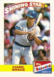  1989 Score Baseball Card #362 Mark Grace