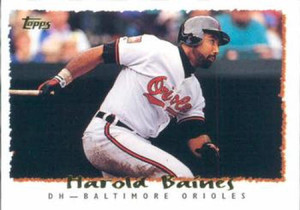 1995 Topps #232 Harold Baines VG  Baltimore Orioles 