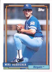 1992 Topps #106 Mike Boddicker VG Kansas City Royals 