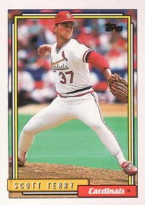 1992 Topps #117 Scott Terry VG St. Louis Cardinals 