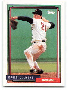 1992 Topps #405 Roger Clemens AS - NM-MT