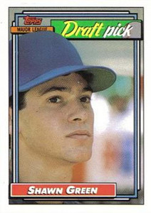 1992 Topps #276 Shawn Green VG RC Rookie Toronto Blue Jays 