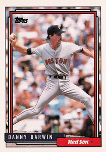 1992 Topps #324 Danny Darwin VG Boston Red Sox 