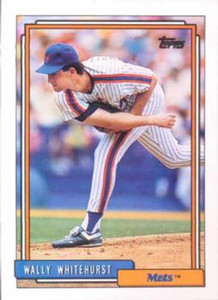 1992 Topps #419 Wally Whitehurst VG New York Mets 