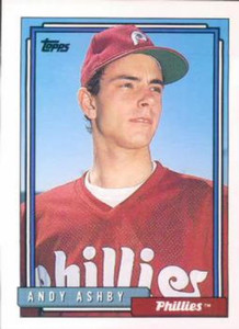 1992 Topps #497 Andy Ashby VG Philadelphia Phillies 