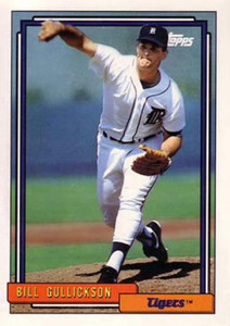 1992 Topps #508 Bill Gullickson VG Detroit Tigers 