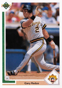 1991 Upper Deck #38 Gary Redus VG Pittsburgh Pirates 
