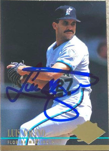 Luis Aquino Autographed 1994 Fleer Ultra #191