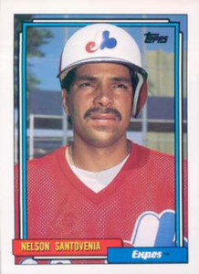 1992 Topps #732 Nelson Santovenia VG Montreal Expos 