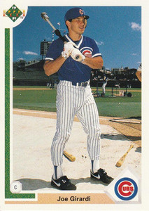 1992 Score #701 Joe Girardi VG Chicago Cubs