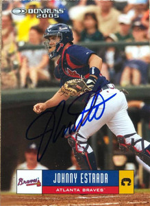Johnny Estrada Autographed 2005 Donruss #98