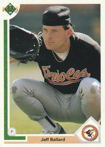 1991 Upper Deck #260 Jeff Ballard VG Baltimore Orioles 