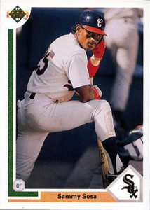 1991 Donruss Sammy Sosa Baseball Card 147 Chicago White Sox 