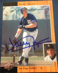 Wally Joyner Autographed 1996 SP #161