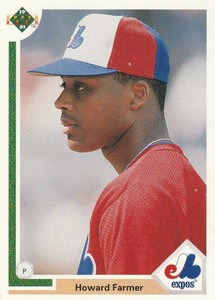 1991 Upper Deck #362 Howard Farmer VG Montreal Expos 