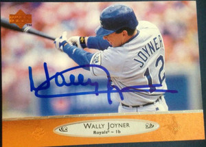 Wally Joyner Autographed 1996 Upper Deck #88