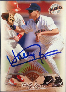 Wally Joyner Autographed 1997 Leaf #279