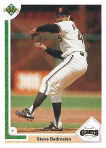 1991 Upper Deck #422 Steve Bedrosian VG San Francisco Giants 