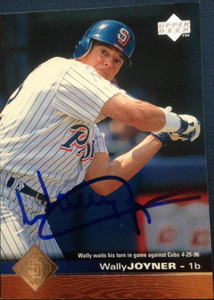 Wally Joyner Autographed 1997 Upper Deck #168