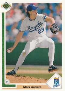 1991 Upper Deck #541 Mark Gubicza VG Kansas City Royals 