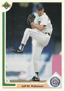 1991 Upper Deck #676 Jeff Robinson VG Detroit Tigers 