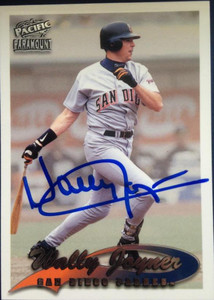 Wally Joyner Autographed 1999 Pacific Paramount #201
