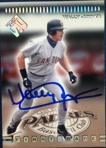 Wally Joyner Autographed 1999 Pacific Private Stock #103