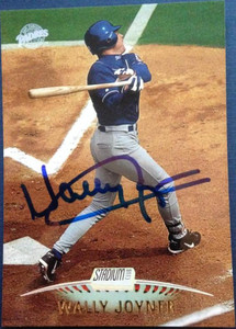 Wally Joyner Autographed 1999 Stadium Club #113