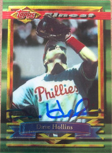 Dave Hollins Philadelphia Phillies Autographed 8x10 Photo Autographed