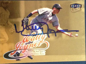 Wally Joyner Autographed 1999 Fleer Ultra Gold Medallion #28G