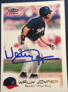 Wally Joyner Autographed 2000 Fleer Focus #85