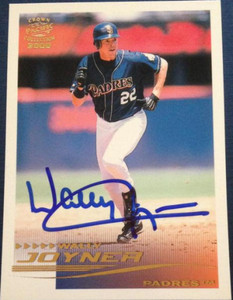 Wally Joyner Autographed 2000 Pacific Crown Collection #242