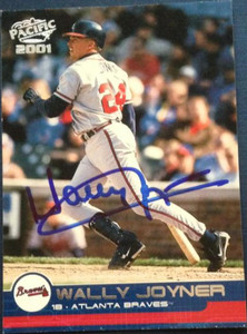 Wally Joyner Autographed 2001 Pacific #38