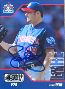 Scott Eyre Autographed 2002 Upper Deck 40 Man #87