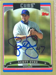 Scott Eyre Autographed 2006 Topps Gold #536 LE/2006