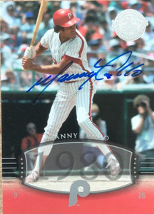 Manny Trillo Autographed 2004 Upper Deck Legends Timeless Teams #194