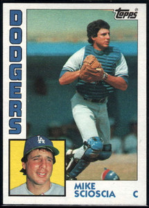 1985 Topps: #549 - Mike Scioscia