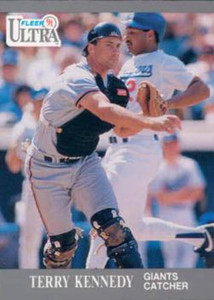 1991 Ultra #321 Terry Kennedy VG San Francisco Giants 