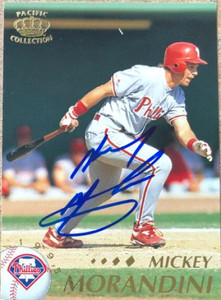 Mickey Morandini Autographed 1995 Pacific #334