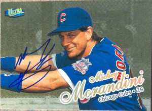 Mickey Morandini Autographed 1998 Fleer Ultra Gold Medallion #292G