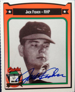 Jack Fisher Autographed 1991 Orioles Crown #133