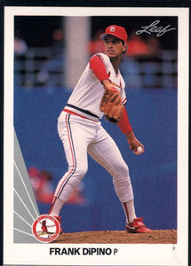 1990 Leaf #103 Frank DiPino VG St. Louis Cardinals 