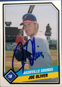 Joe Oliver Autographed 1989 CMC AAA #1989-137