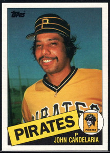 1985 Topps #50 John Candelaria VG Pittsburgh Pirates 