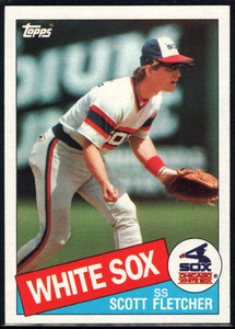 1985 Topps #78 Scott Fletcher VG Chicago White Sox 