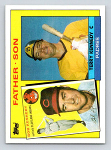 1985 Topps #135 Bob Kennedy/Terry Kennedy FS VG Cleveland Indians/San Diego Padres 