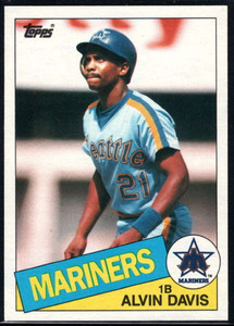 1985 Topps #145 Alvin Davis VG RC Rookie Seattle Mariners 