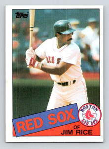 SOLD 21256 1985 Topps #150 Jim Rice VG Boston Red Sox 