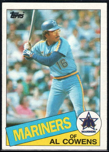 1985 Topps #224 Al Cowens VG Seattle Mariners 